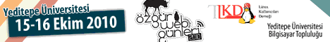 468602 Özgür Web Teknolojileri Günleri 2010